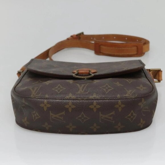 LOUIS VUITTON Monogram Saint Cloud GM Shoulder Bag M51242 LV Auth 142236 - Picture 7 of 16